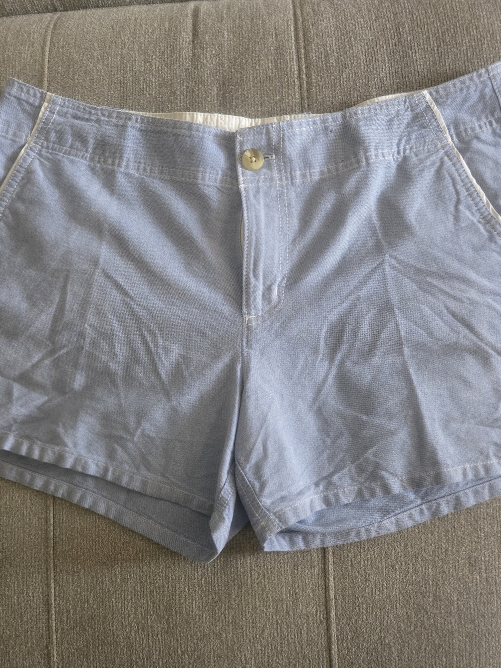 Columbia Pastel Blue High-Rise Athletic Shorts